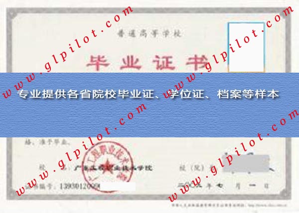 广州现代信息工程职业技术学院毕业证