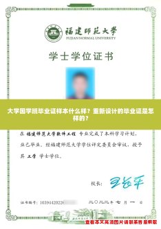 大学国学班毕业证样本什么样？重新设计的毕业证是怎样的？